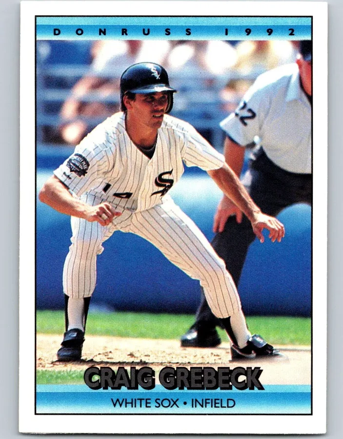 1992 Donruss Craig Allen Grebeck Baseball Card #546