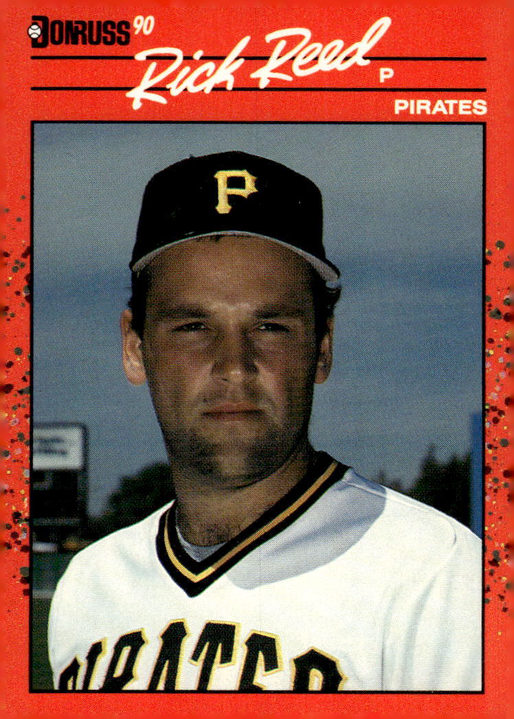1990 Donruss Richard (Rick) Allen Reed Baseball Card #527