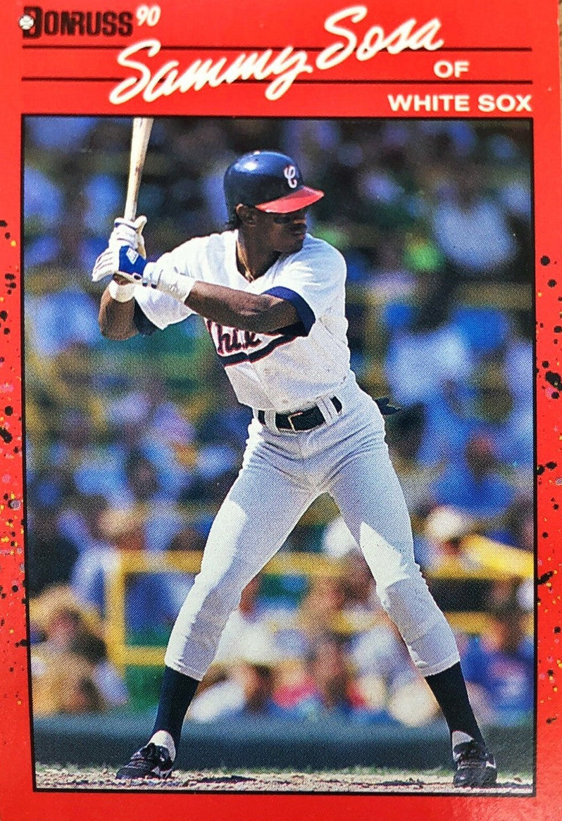 1990 Donruss Samuel (Sammy) Sosa Baseball Card #489