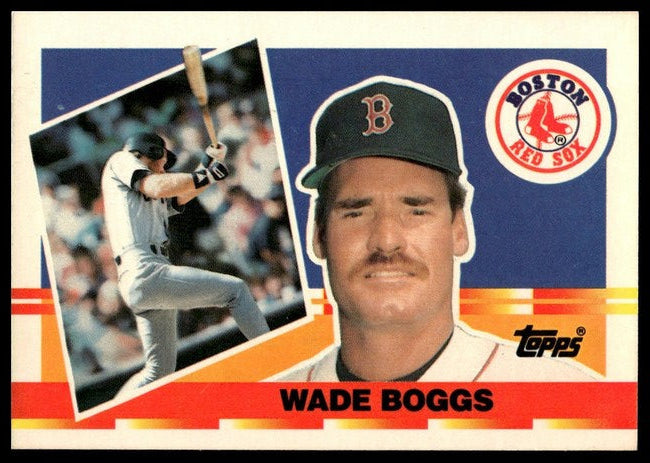 1990 Topps Wade Anthony Boggs Baseball Card #77