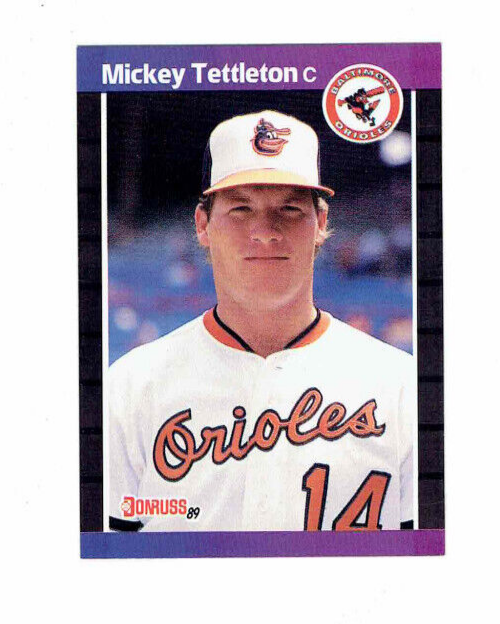 1989 Donruss Mickey Tettleton Baseball Card #401