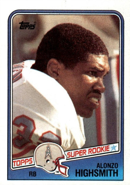 1988 Topps Alonzo Highsmith Football Card #105