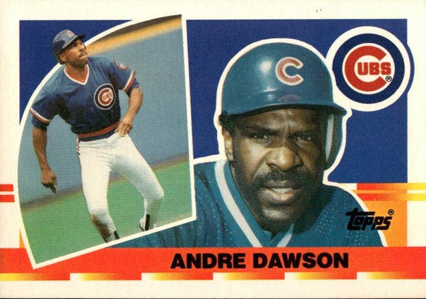 1990 Topps Andre Nolan Dawson Baseball Card #91