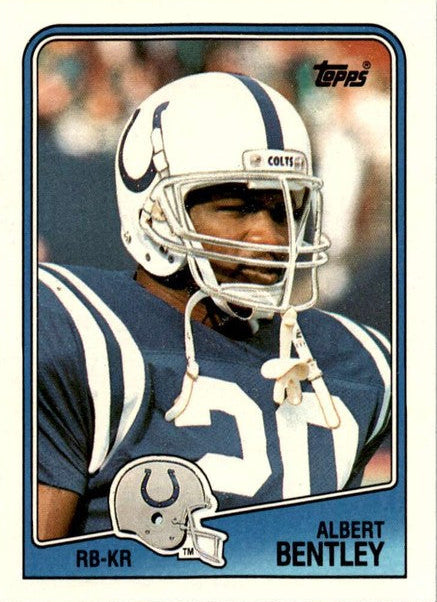 1988 Topps Albert Bentley Football Card #119