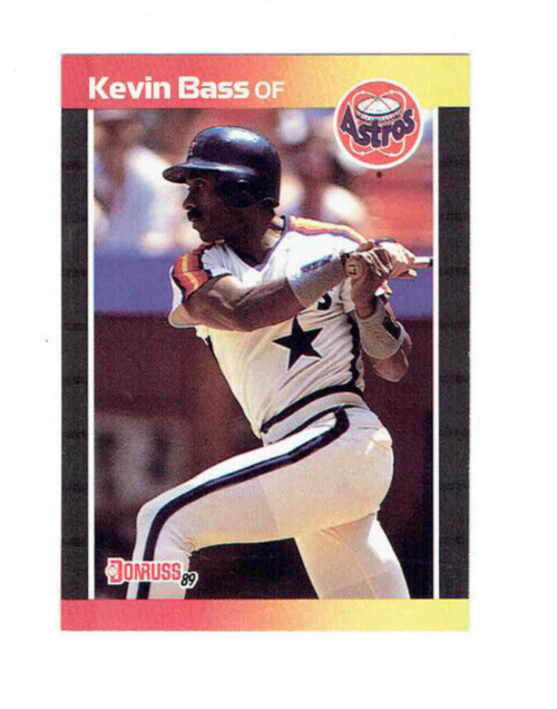 1989 Donruss Kevin Charles Bass Baseball Card #325