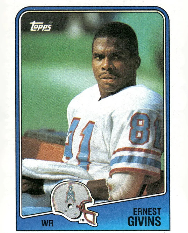 1988 Topps Ernest Givins Football Card #107