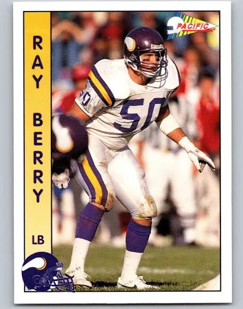 1992 Pacific Ray Berry Football Card #506
