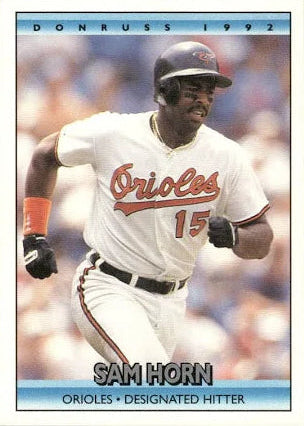 1992 Donruss Samuel Lee Horn Baseball Card #278