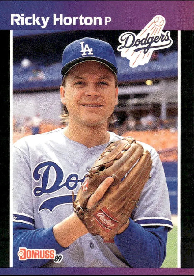 1989 Donruss Ricky Neal Horton Baseball Card #582