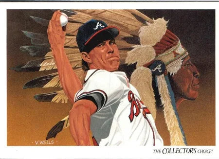 1993 Upper Deck Collectors Choice Braves Checklist Baseball Card #816