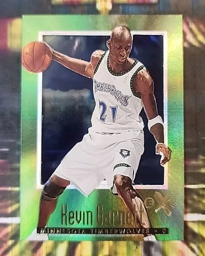 1997 Skybox E X 2000 Kevin Garnett Basketball Card #40