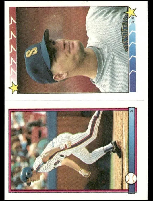 1989 Topps Super Star Sticker Eric Davis Baseball Card #47