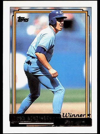 1992 Topps Todd Benzinger Baseball Card #506
