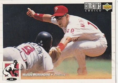 1993 Upper Deck Collectors Choice Mickey Morandini Baseball Card #211