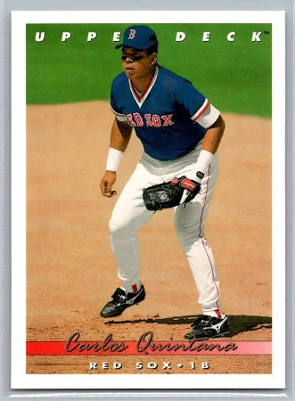 1993 Upper Deck Carlos Quintana Baseball Card #747