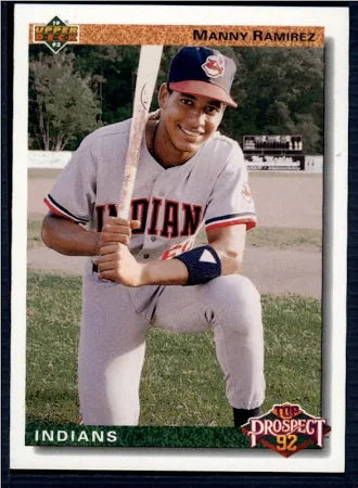 1992 Upper Deck Manny Ramirez Baseball Card #63