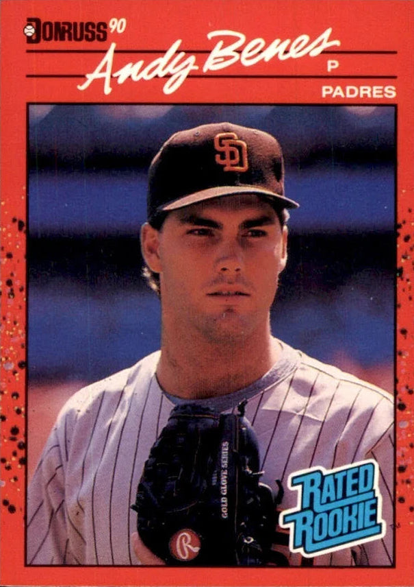 1990 Donruss Andrew (Andy) Benes Baseball Card #41