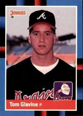 1988 Donruss Thomas Michael Glavine Baseball Card #644