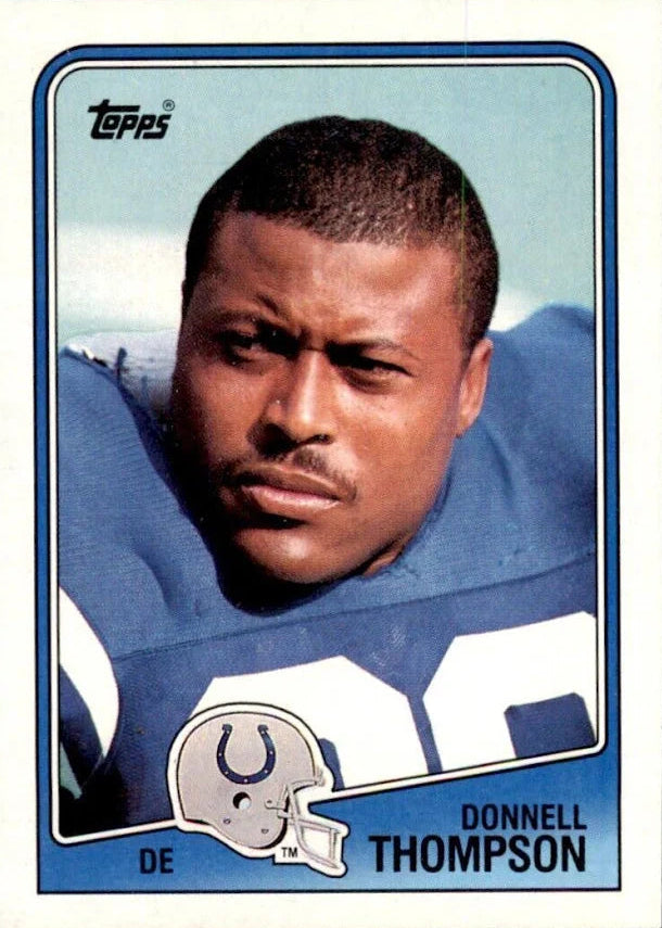 1988 Topps Donnell Thompson Football Card #126