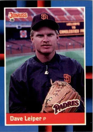 1988 Donruss David Paul Leiper Baseball Card #557