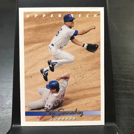 1993 Upper Deck Rey Sanchez Baseball Card #612