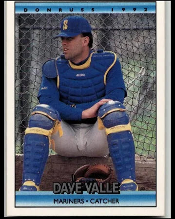 1992 Donruss David Valle Baseball Card #462