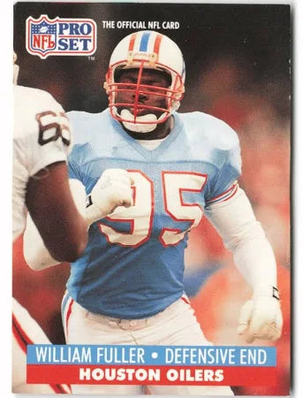1991 NFL Pro Set William Fuller Football Card #825