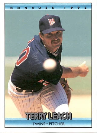 1992 Donruss Terry Hester Leach Baseball Card #484