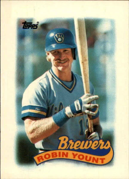 1989 Topps Major League Leaders Robin Yount Baseball Card #59