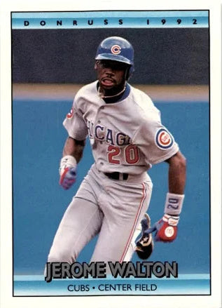 1992 Donruss Jerome O'Terrell Walton Baseball Card #528