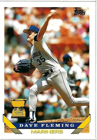 1993 Topps Dave Fleming Baseball Card #45