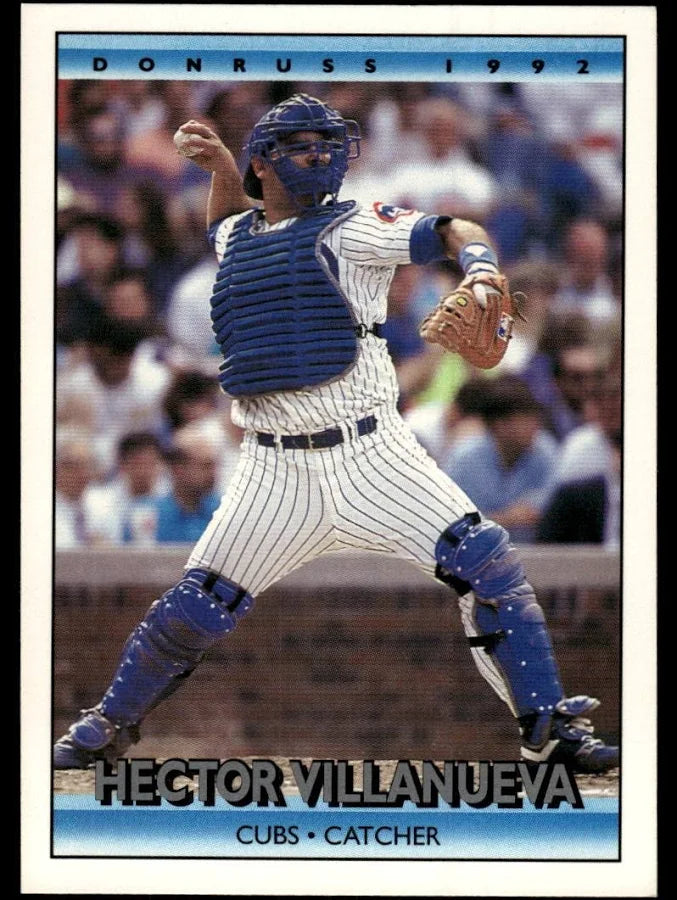 1992 Donruss Hector Villanueva Baseball Card #725