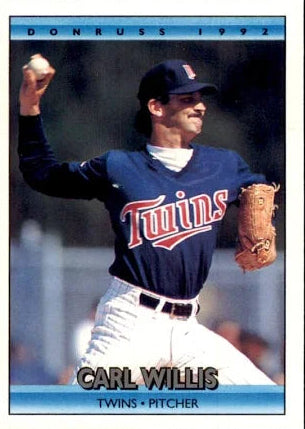 1992 Donruss Carl Blake Willis Baseball Card #665