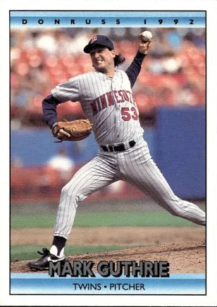 1992 Donruss Mark Andrew Guthrie Baseball Card #691