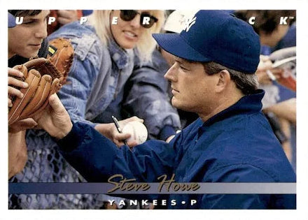 1993 Upper Deck Steve Howe Baseball Card #707