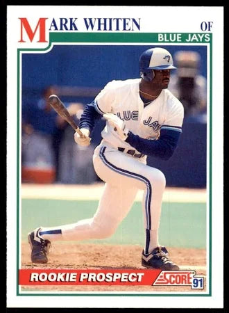 1991 Score Mark Whiten Baseball Card #358