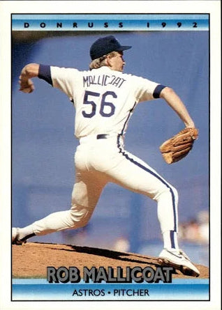 1992 Donruss Robin Dale Mallicoat Baseball Card #673