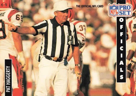 1991 NFL Pro Set Pat Haggerty Football Card #361