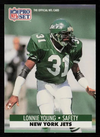 1991 NFL Pro Set Lonnie Young Football Card #841