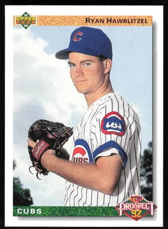 1992 Upper Deck 1992 Top Prospect Ryan Hawblitzel Baseball Card #59