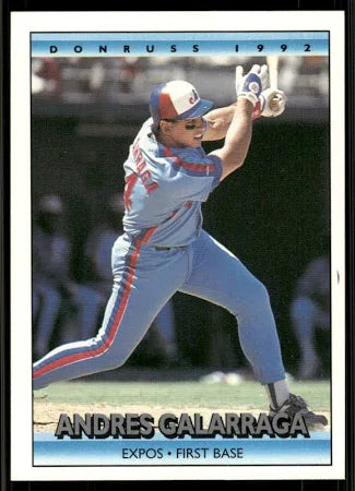 1992 Donruss Andres Jose Galarraga Baseball Card #355