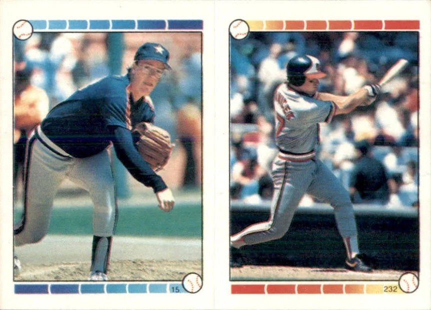 1989 Topps Super Star Sticker Tom Browning Baseball Card #61