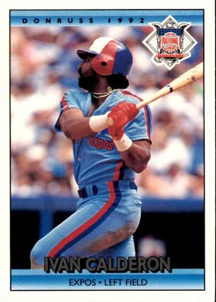 1992 Donruss Ivan Calderon Baseball Card #431