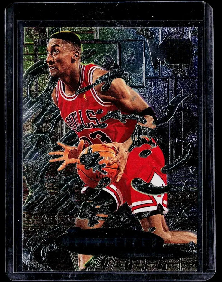 1997 Fleer Metal Metallized Scottie Pippen Basketball Card #229