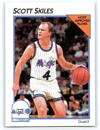 1991 NBA Hoops Scott Allen Skiles Basketball Card #29