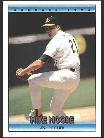 1992 Donruss Michael Wayne Moore Baseball Card #337
