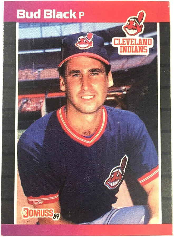 1989 Donruss Harry (Bud) Ralston Black Baseball Card #556