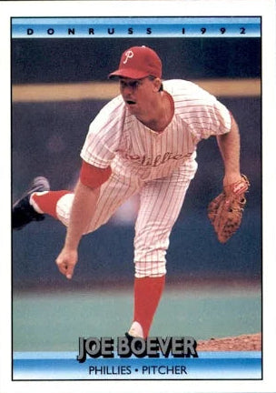 1992 Donruss Joseph Martin Boever Baseball Card #493