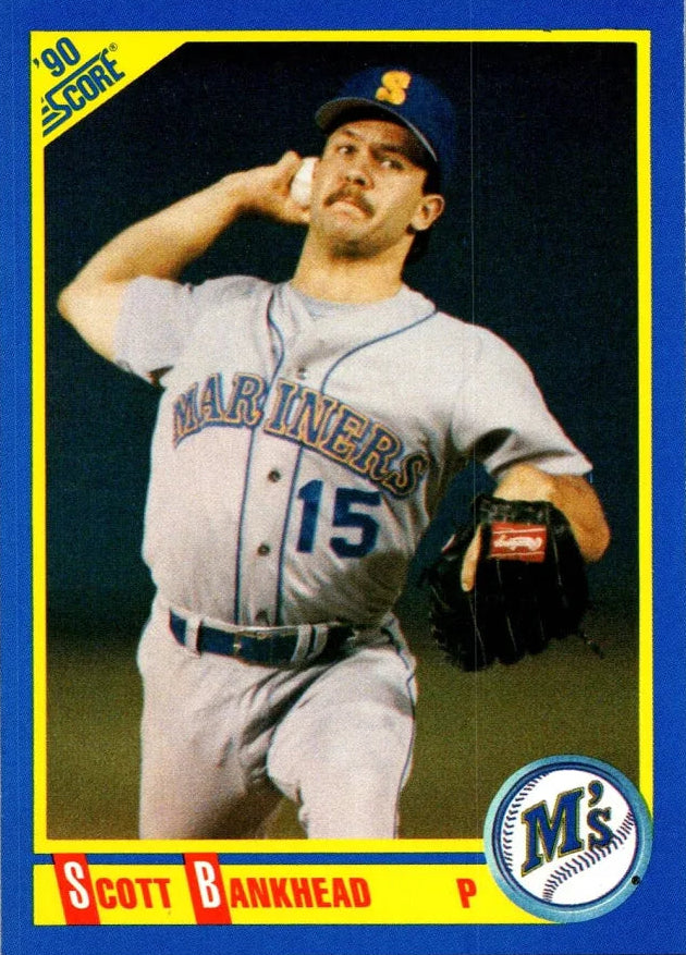 1990 Score Scott Bankhead Baseball Card #555