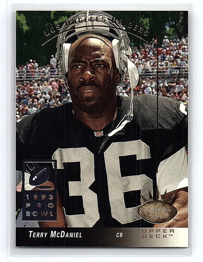 1993 Pacific Terry McDaniel Football Card #378